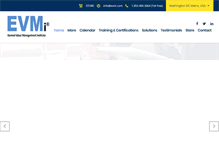 Tablet Screenshot of evmi.com